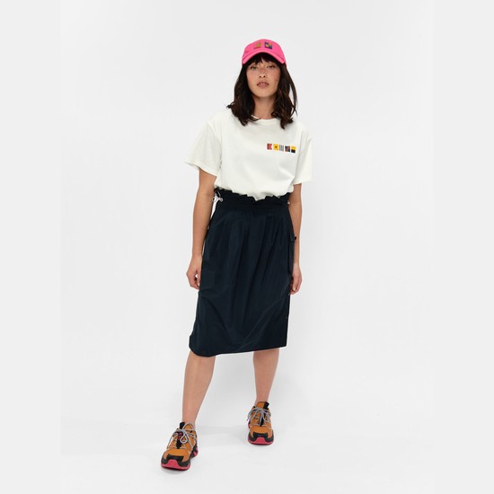 Aigle The Technical And Feminine Summer Skirt Women Black ZA-72058